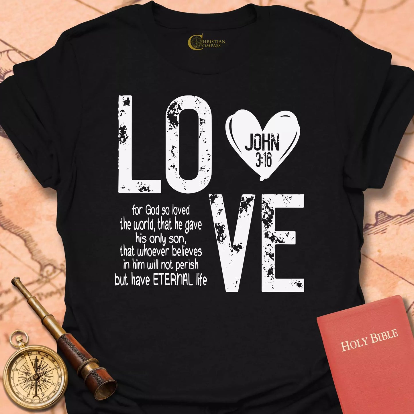 Loved John 3:16 T-Shirt
