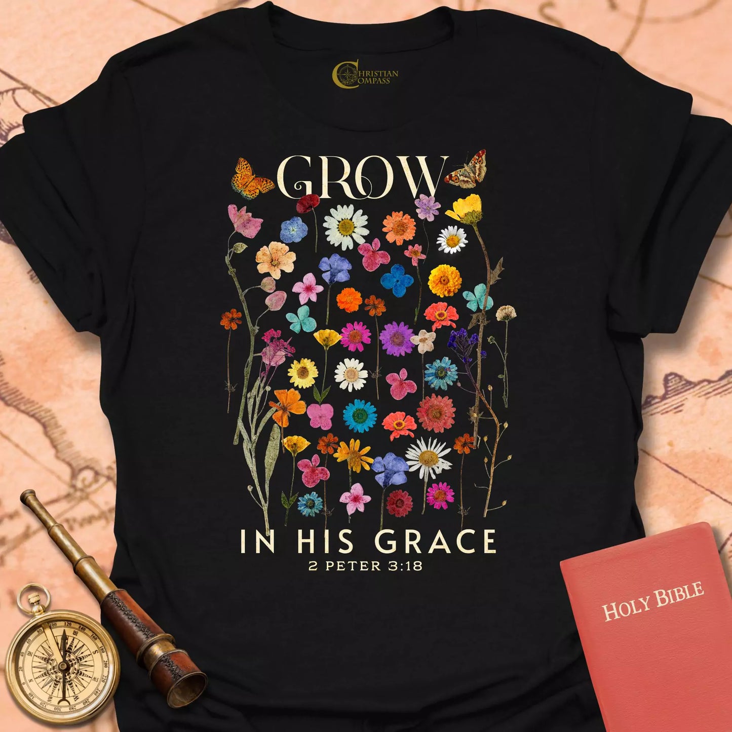 Grow in His Grace T-Shirt