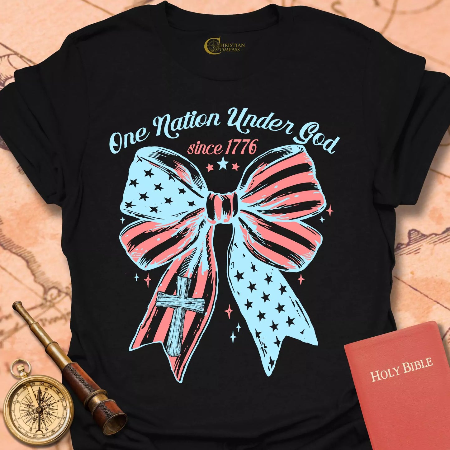 One Nation Bow T-Shirt