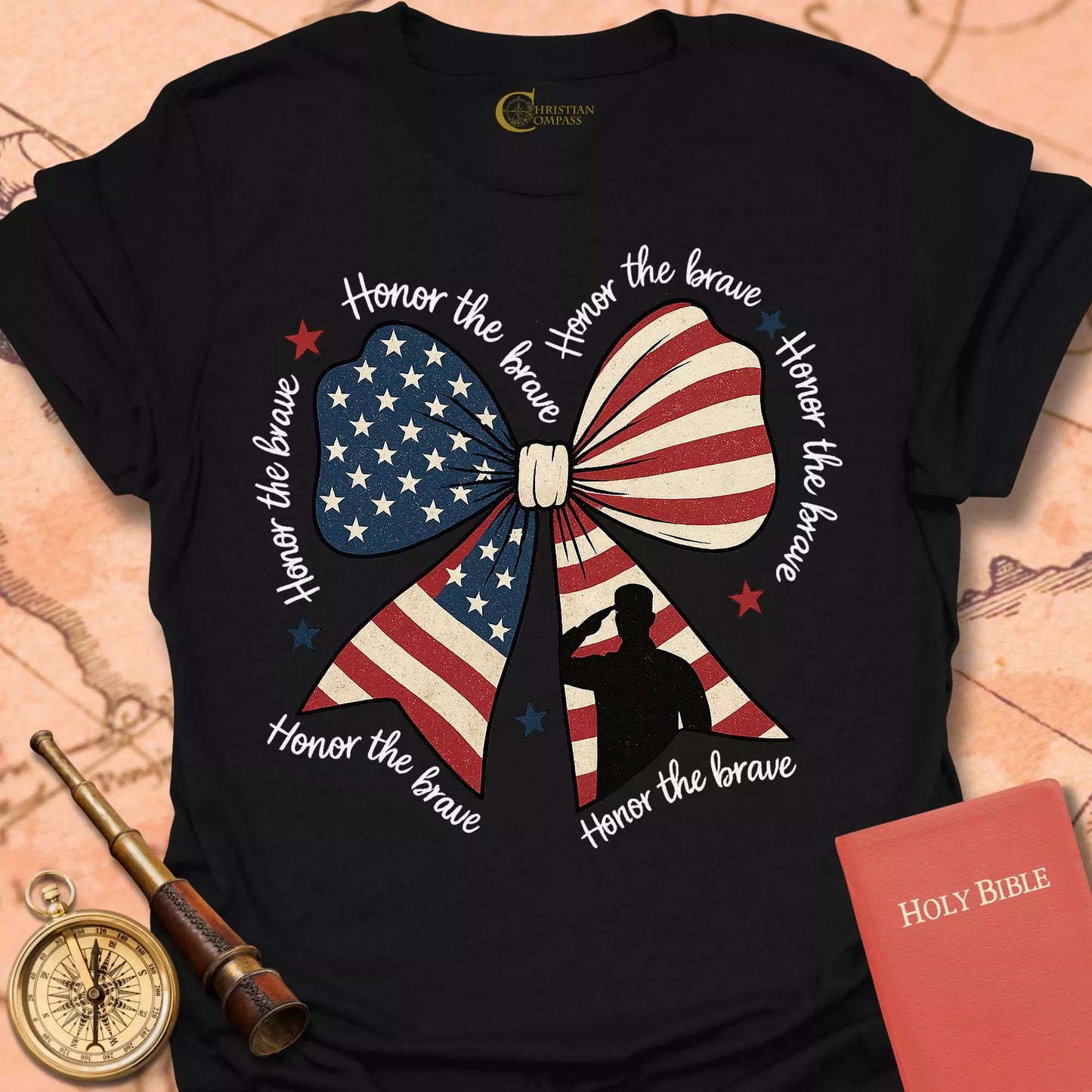 Honor the Brave Salute T-Shirt