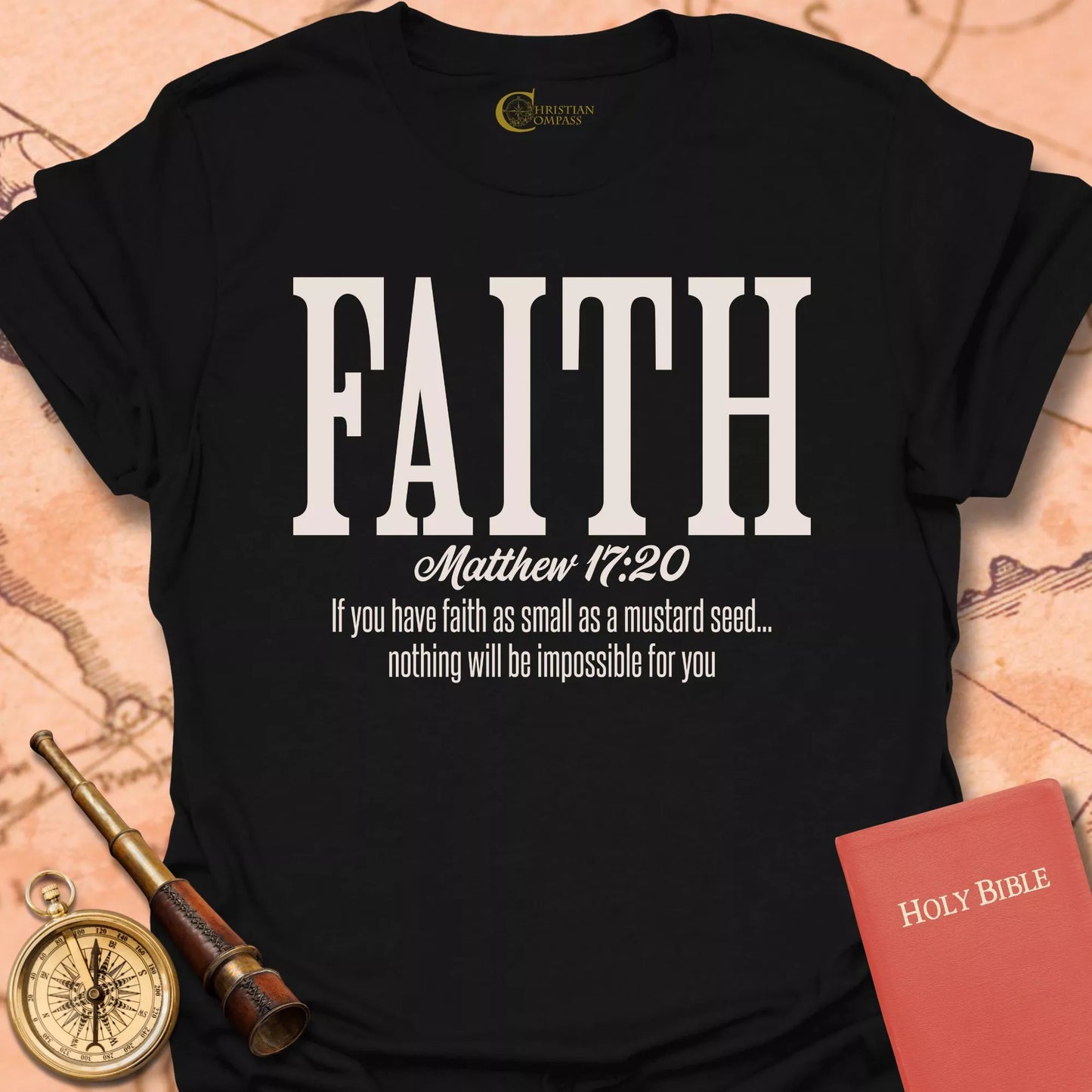 Faith Matthew 17:20 T-Shirt