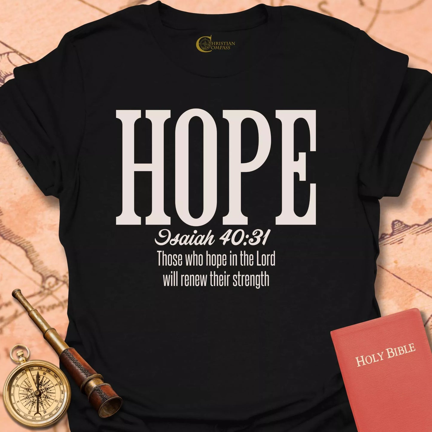 Hope Isaiah 40:31 T-Shirt