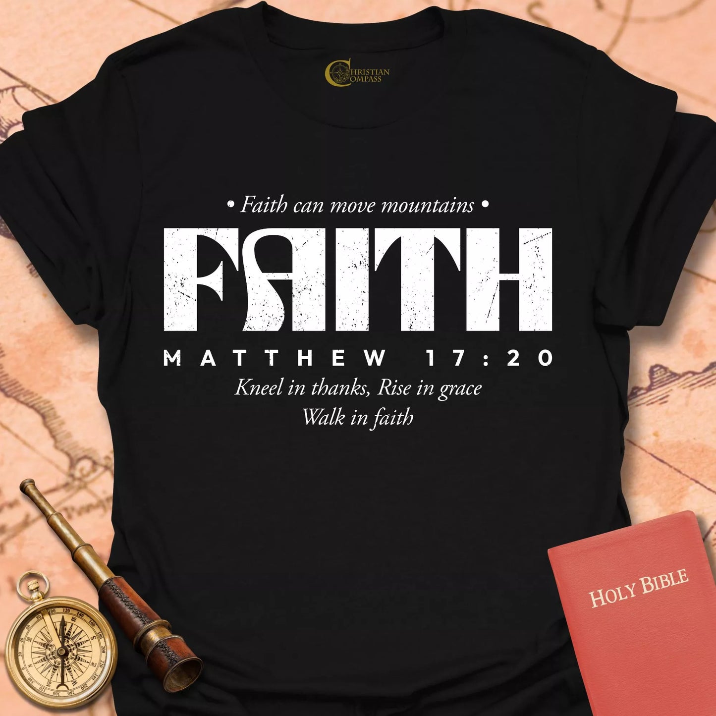 Faith Matthew 17:20 T-Shirt