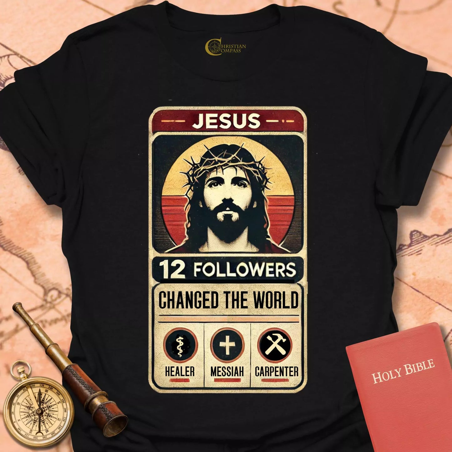 Jesus 12 Followers T-Shirt