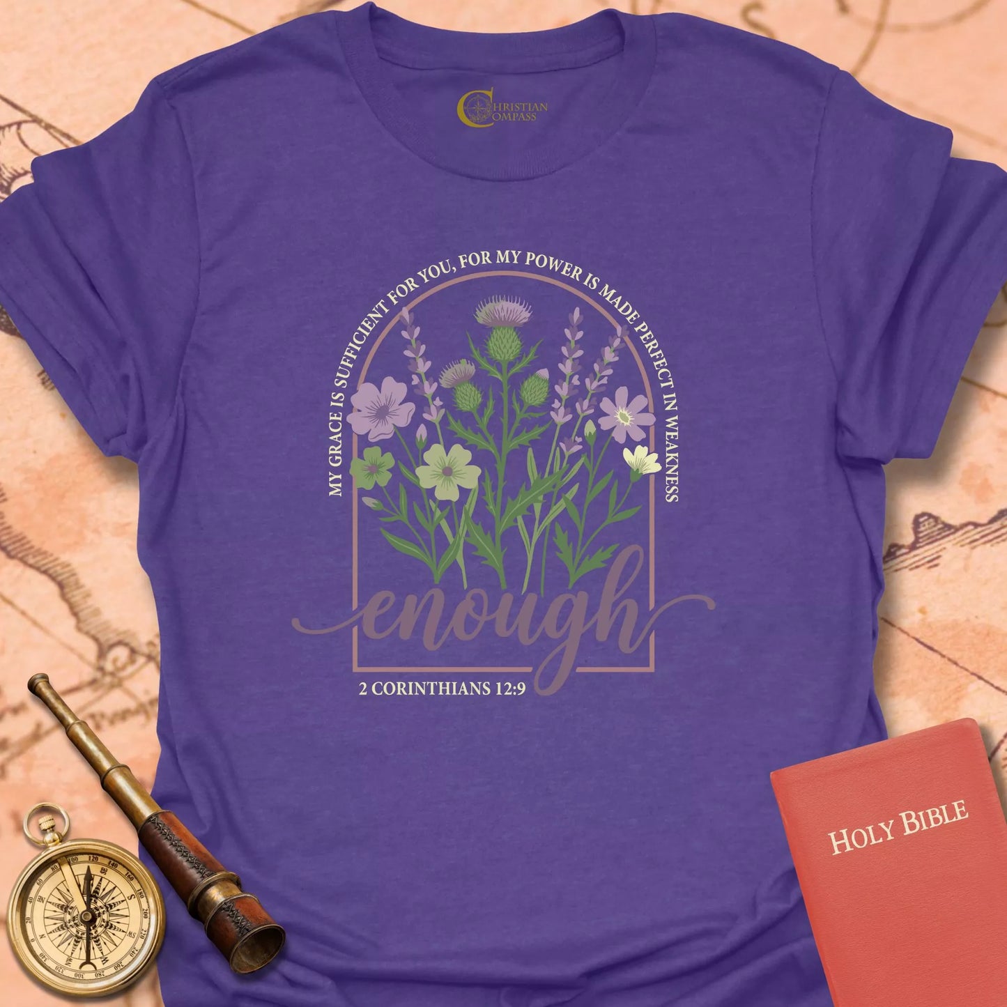 Enough Corinthians 12:9 T-Shirt