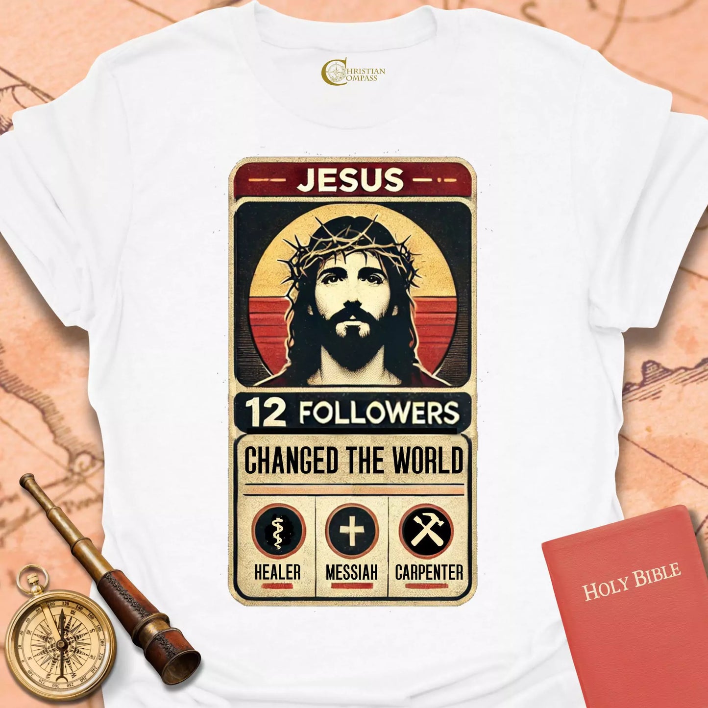 Jesus 12 Followers T-Shirt