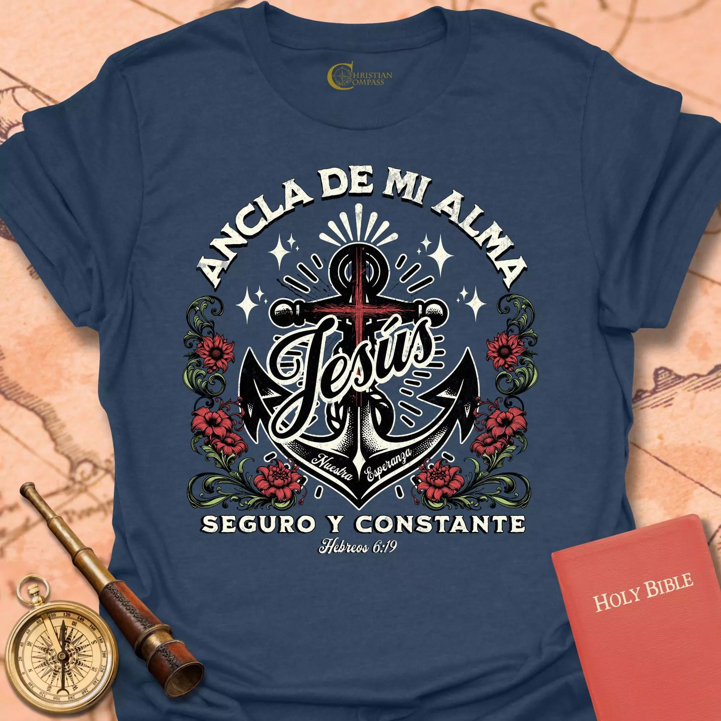 Ancla De Mi Alma Cameseta
