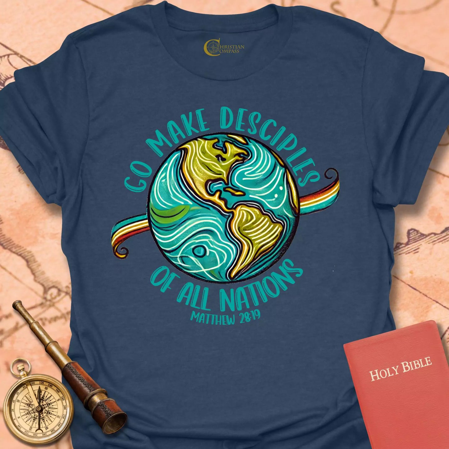 Go Make Disciples of All Nations T-Shirt