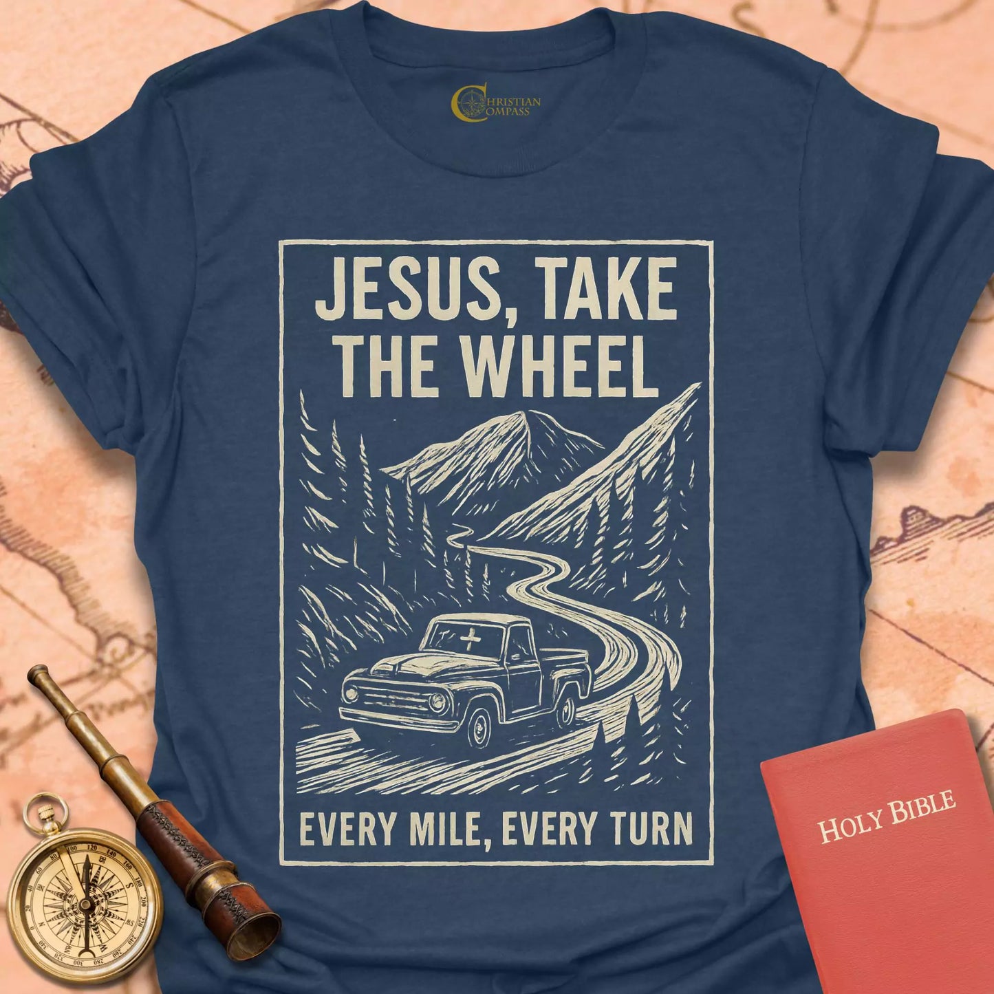 Jesus Take the Wheel T-Shirt