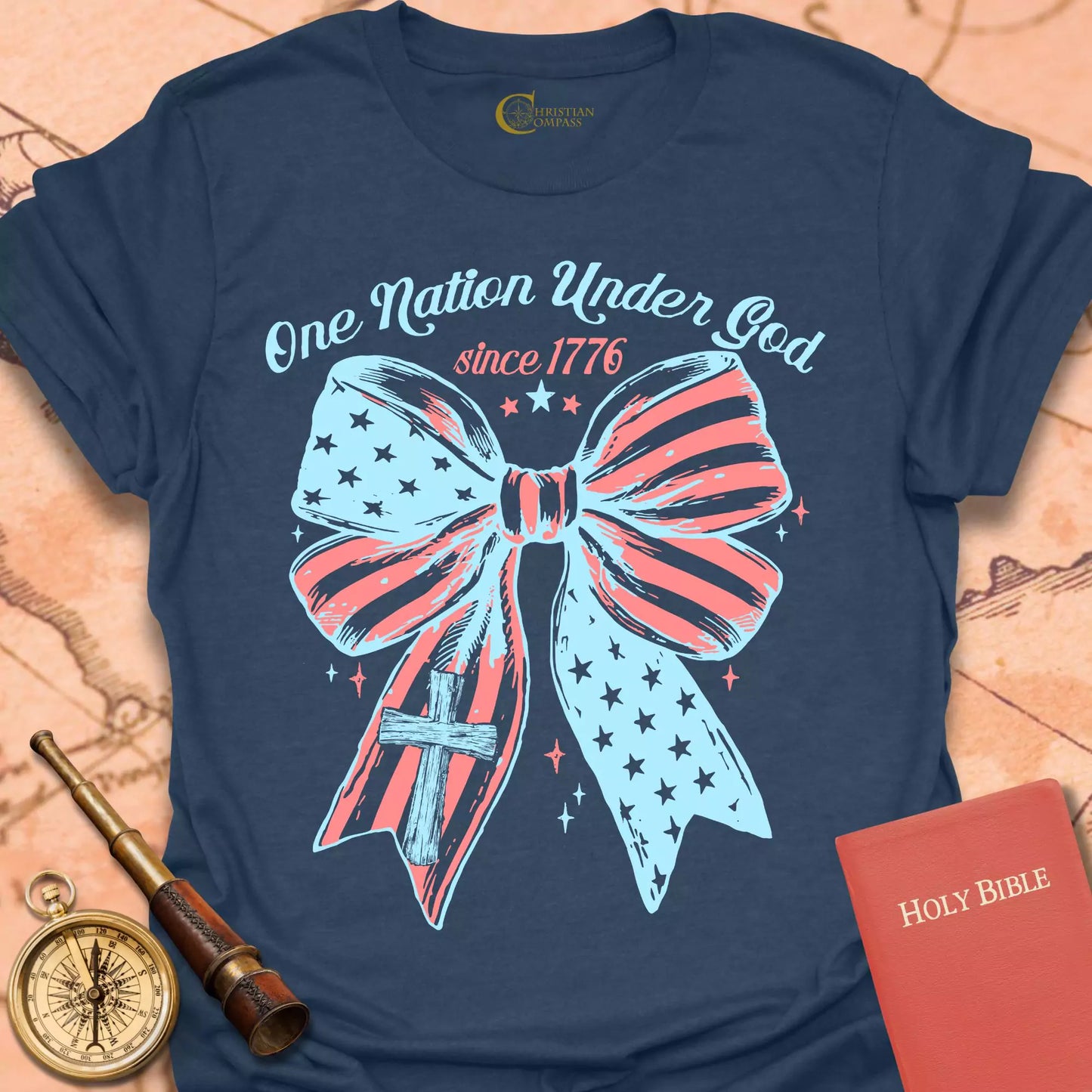 One Nation Bow T-Shirt