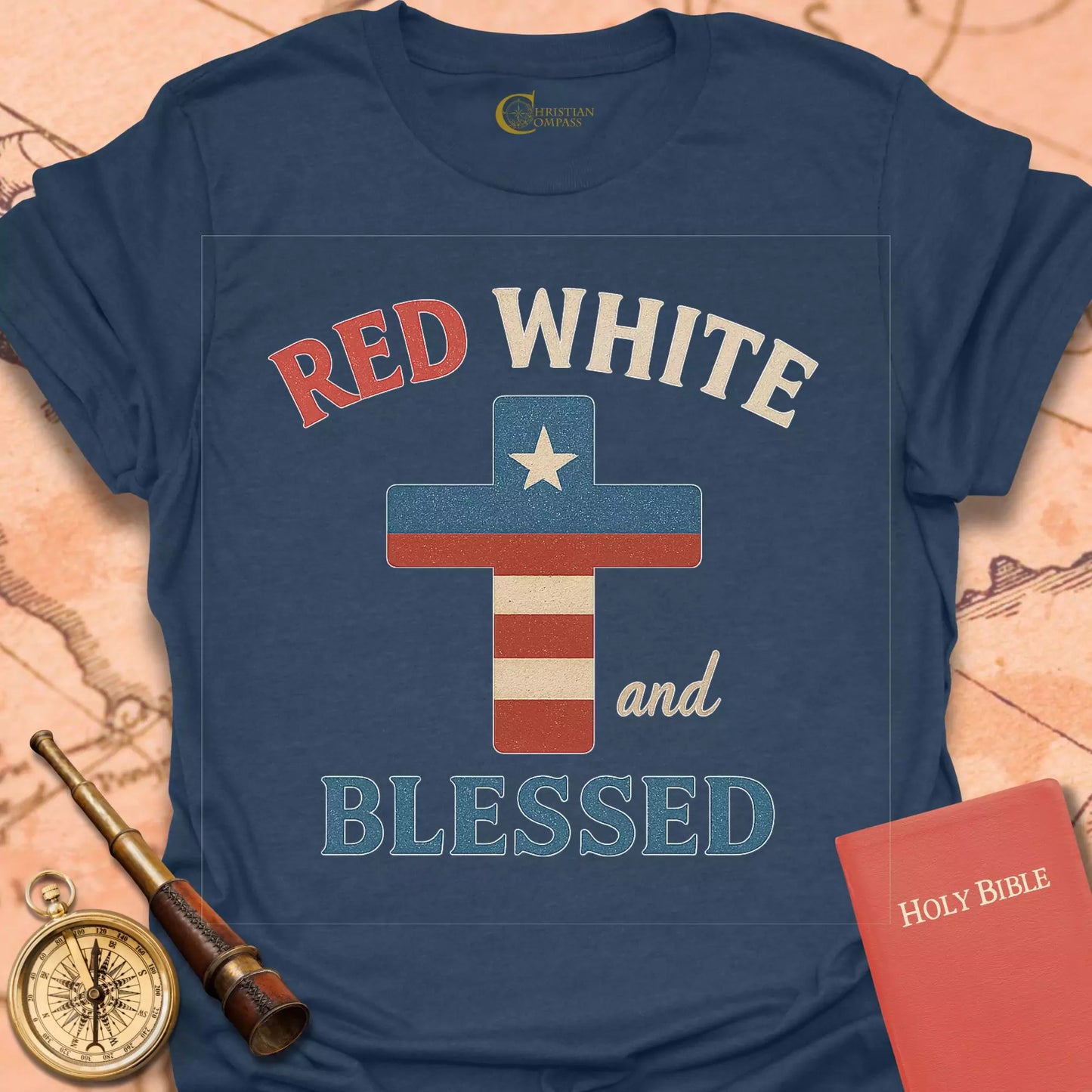 Red White and Blessed T-Shirt