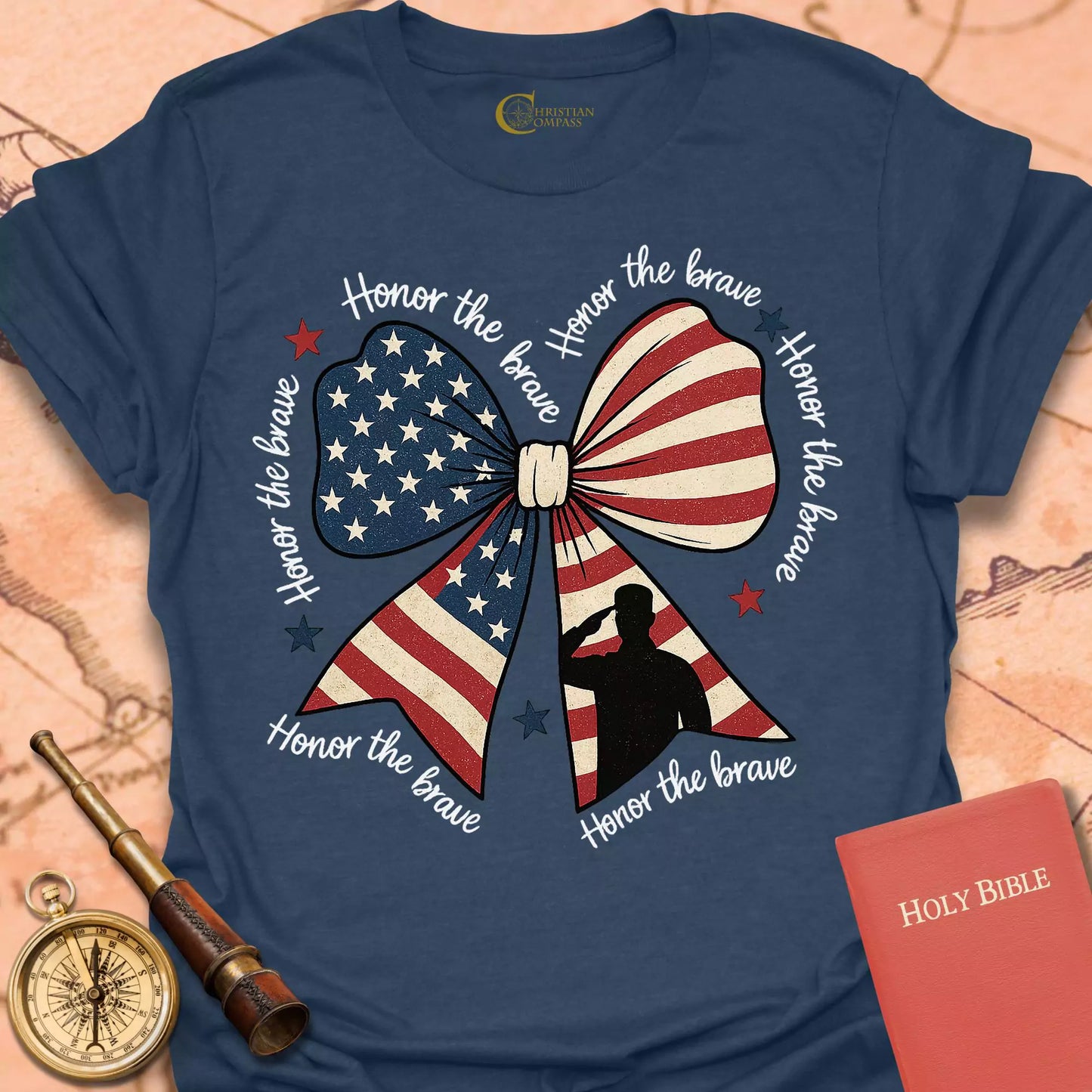 Honor the Brave Salute T-Shirt