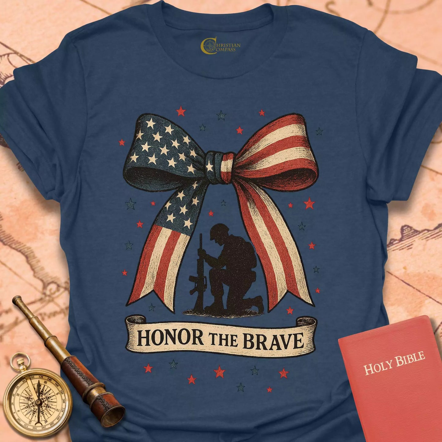Honor the Brave Kneel T-Shirt