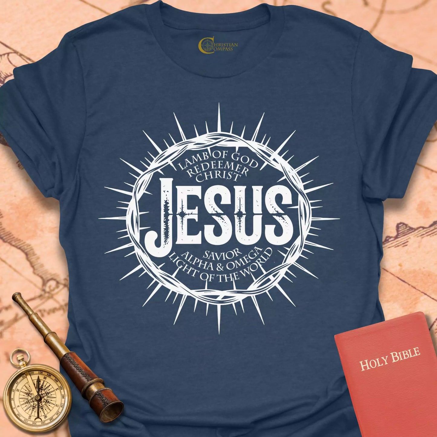Names of Jesus Crown T-Shirt