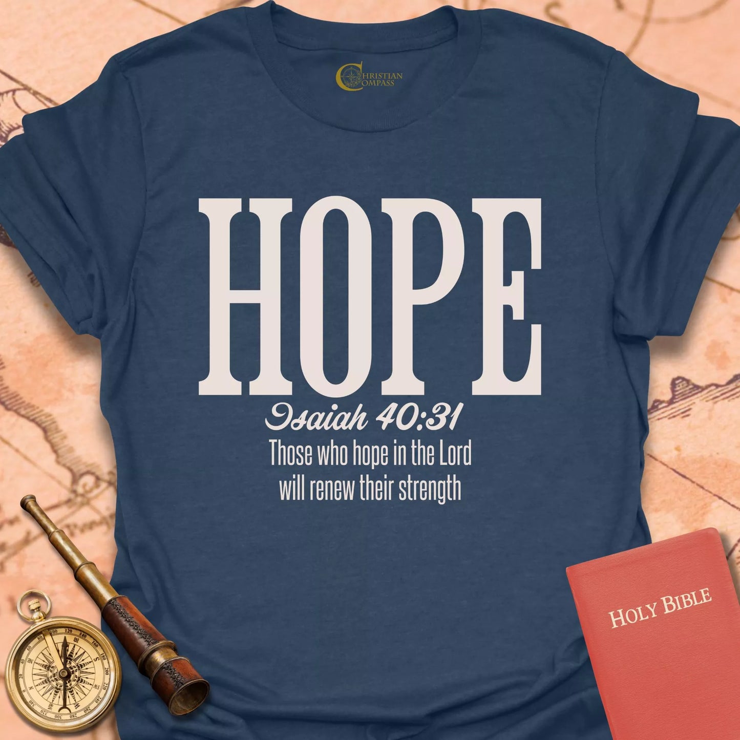 Hope Isaiah 40:31 T-Shirt