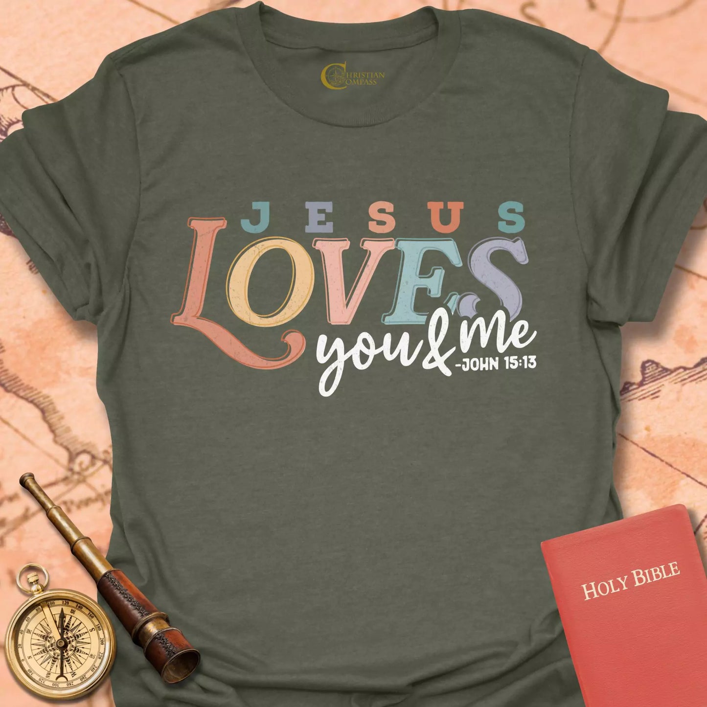 Jesus Love You and Me T-Shirt