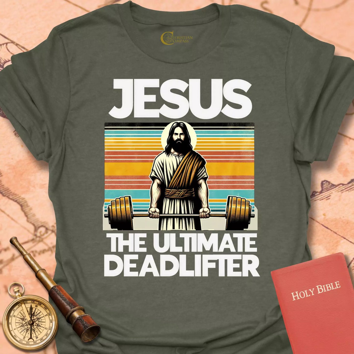 Jesus Deadlifter T-Shirt