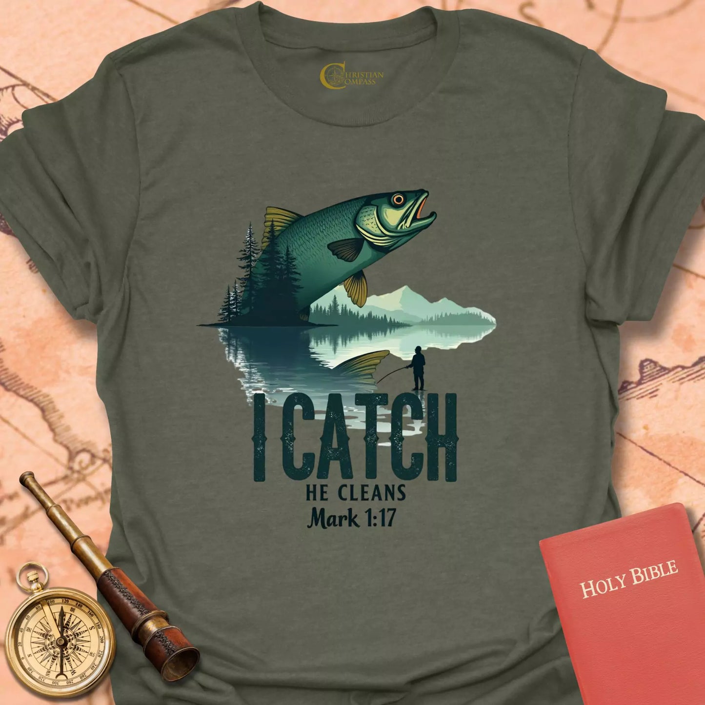 I Catch He Cleans T-Shirt