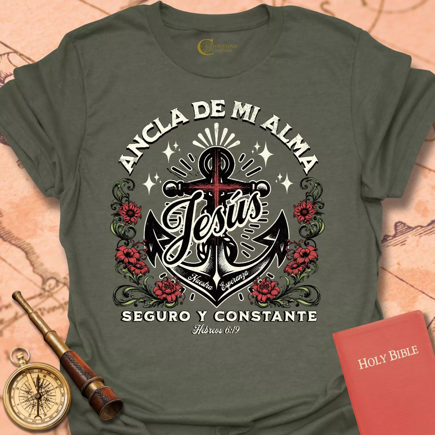 Ancla De Mi Alma Cameseta