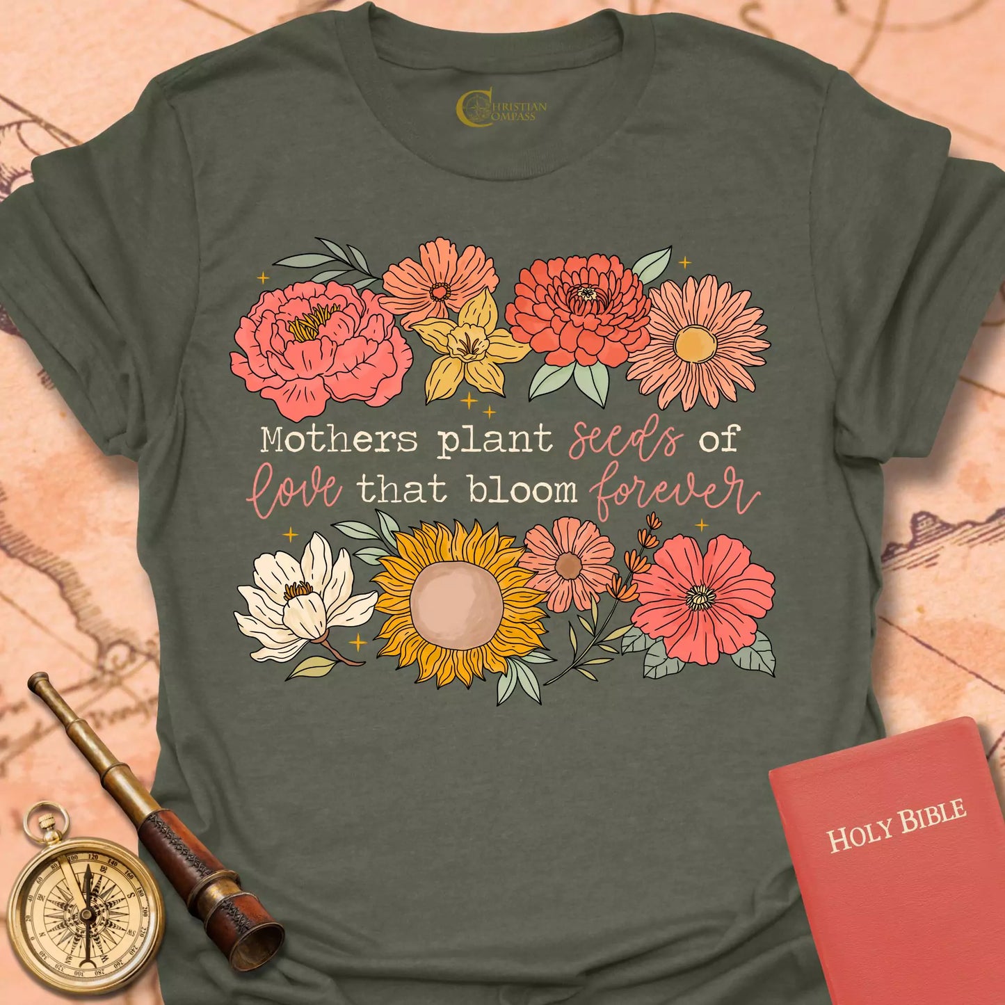 Mothers Plant Seeds of Love T-Shirt
