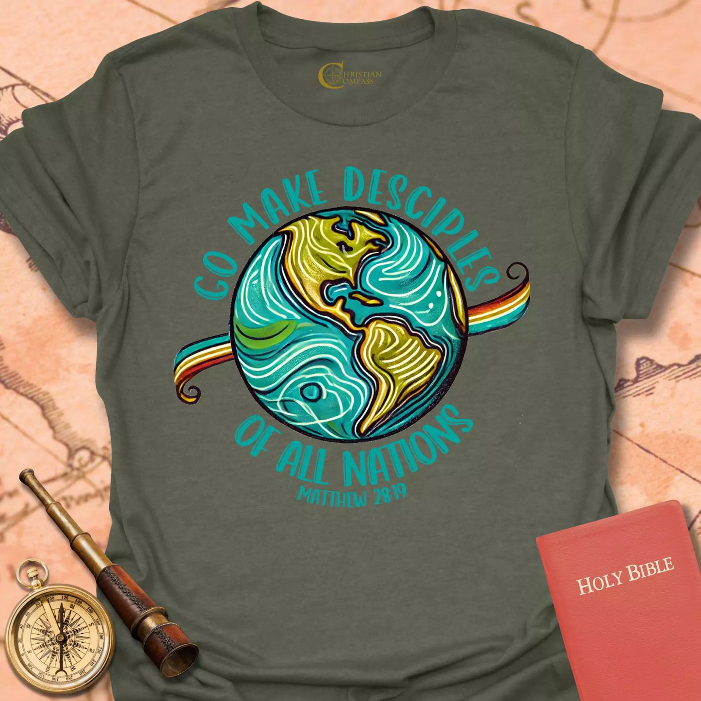 Go Make Disciples of All Nations T-Shirt
