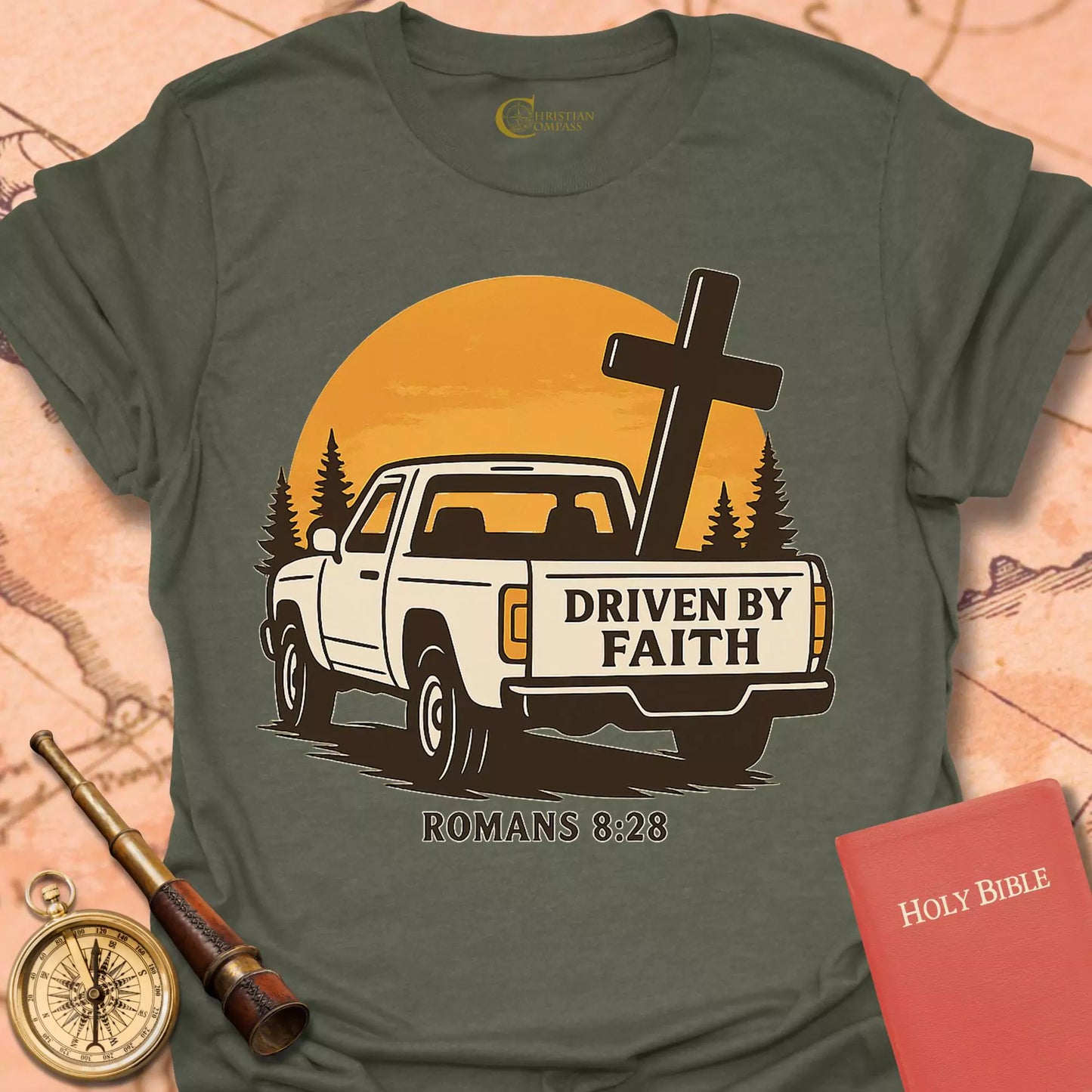 Driven by Faith T-Shirt