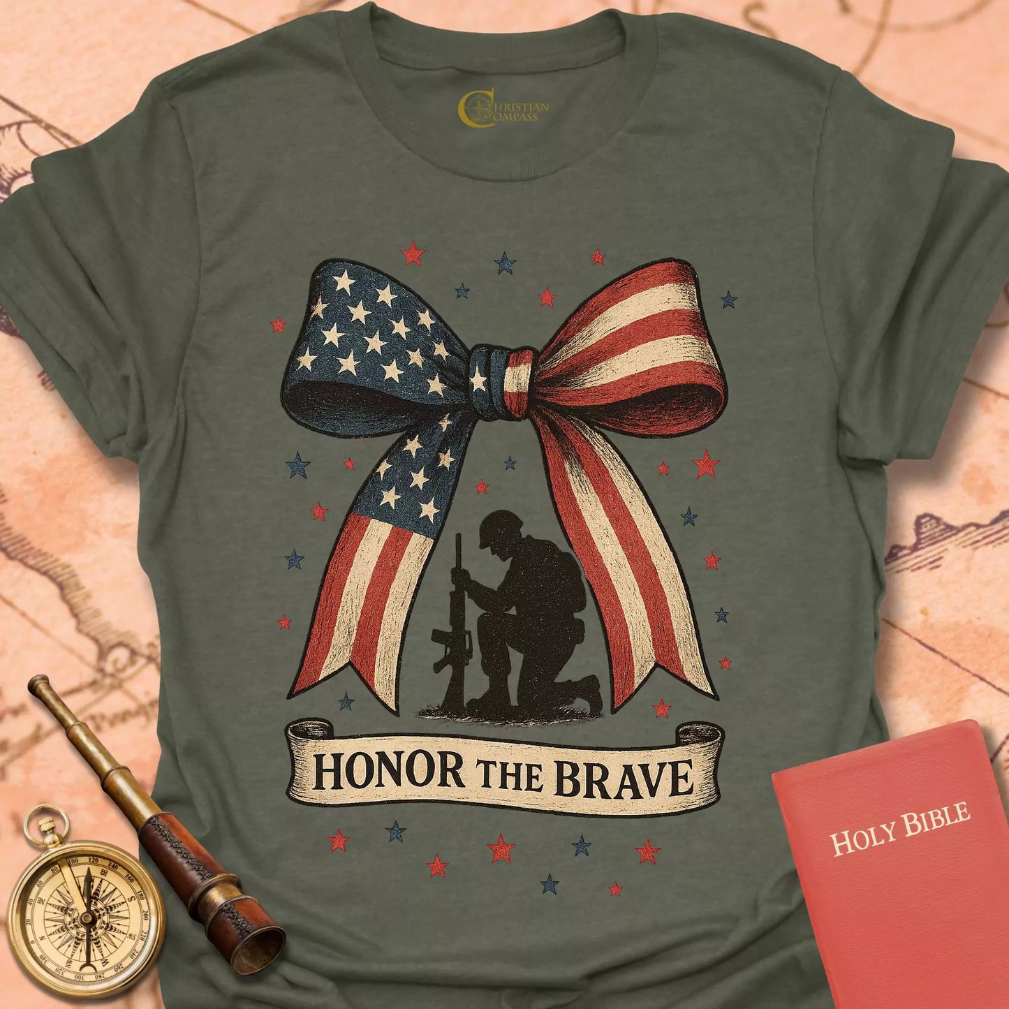 Honor the Brave Kneel T-Shirt