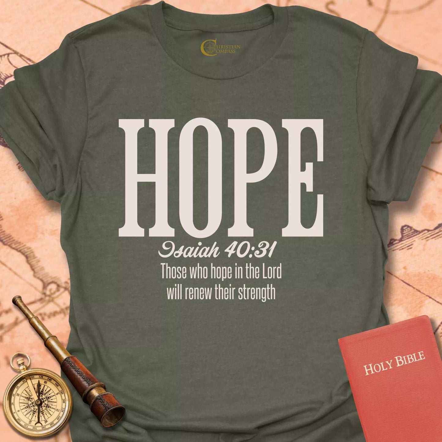 Hope Isaiah 40:31 T-Shirt