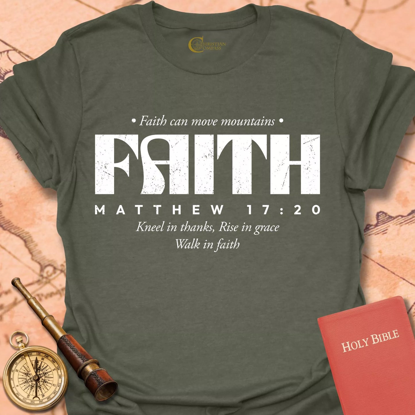Faith Matthew 17:20 T-Shirt
