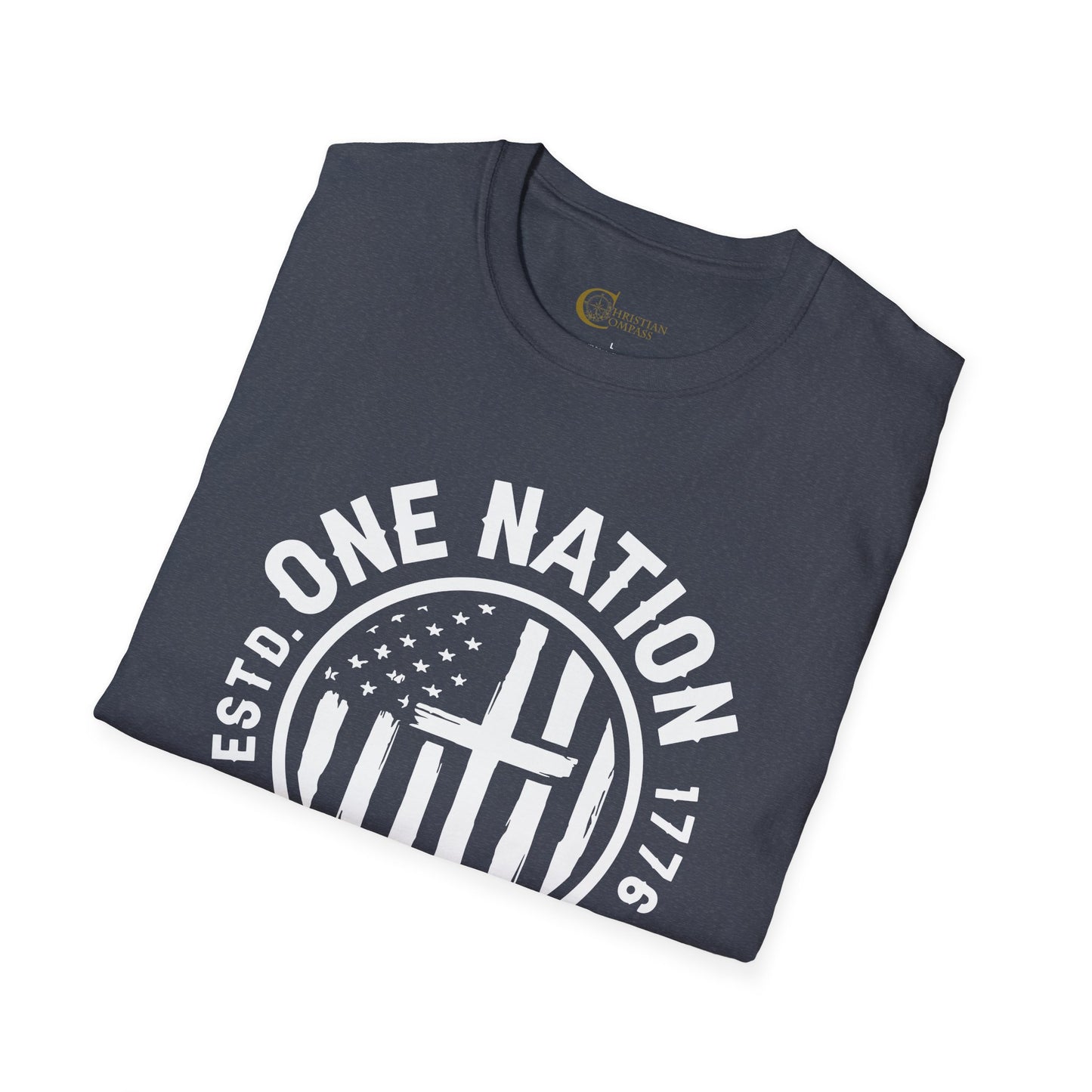 One Nation Under God Circle T-Shirt