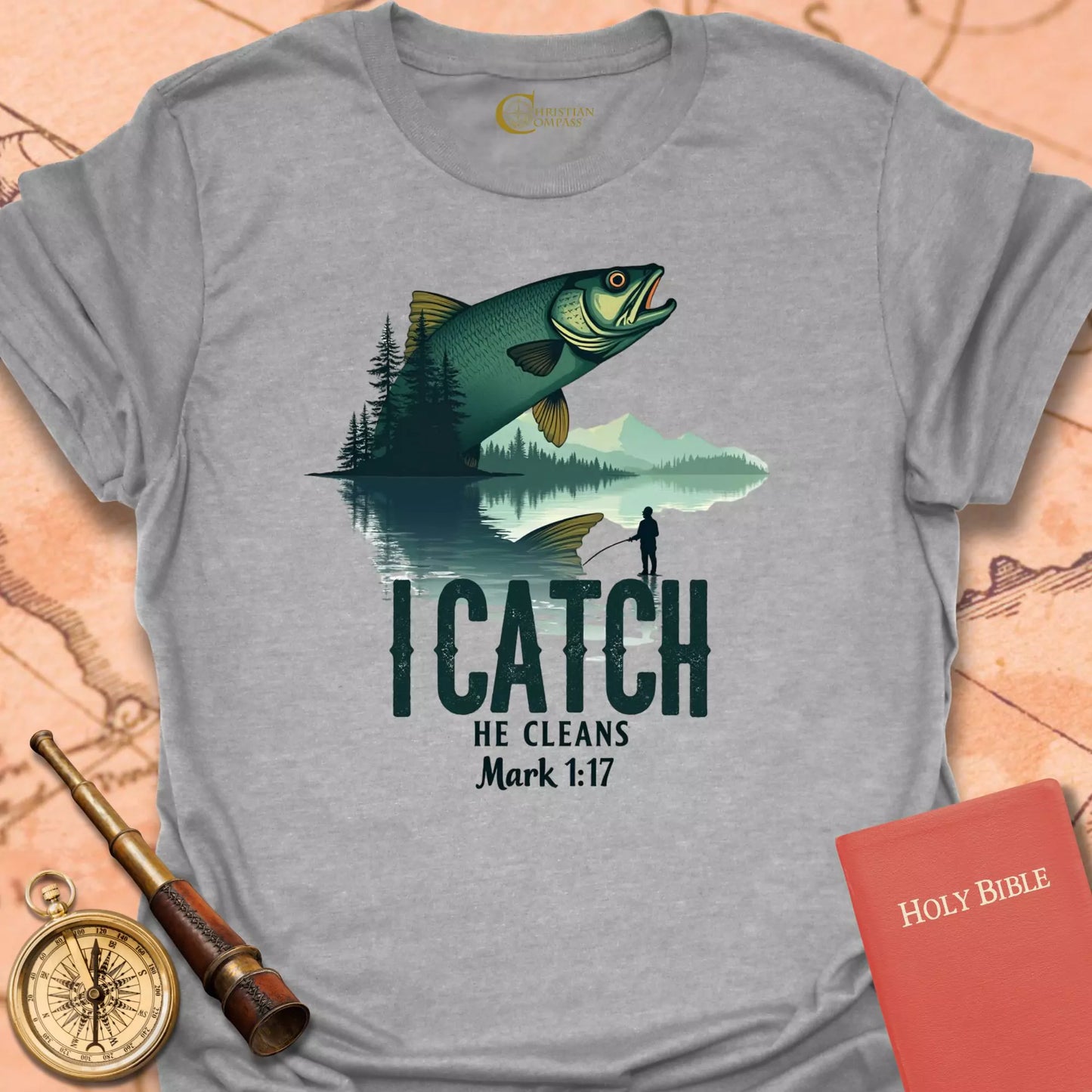 I Catch He Cleans T-Shirt