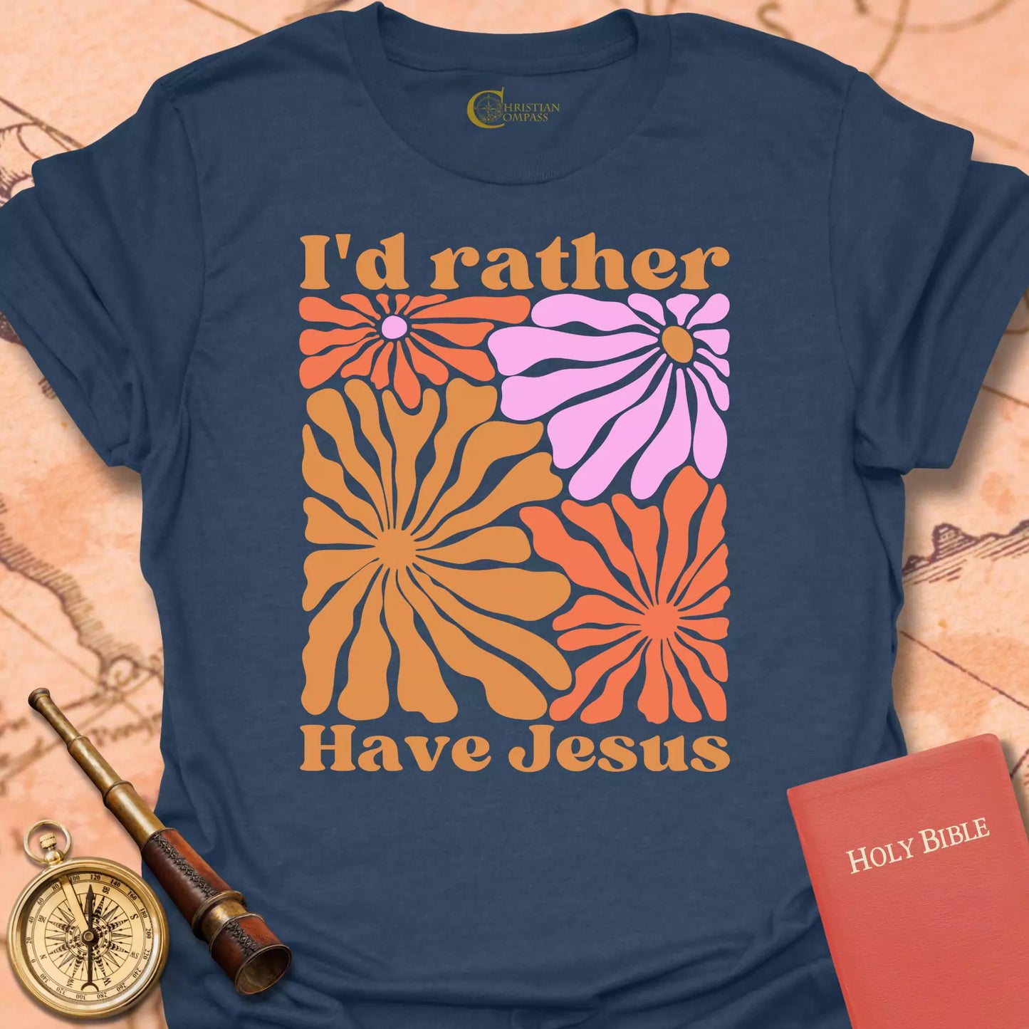 I'd Rather Have Jesus T-Shirt
