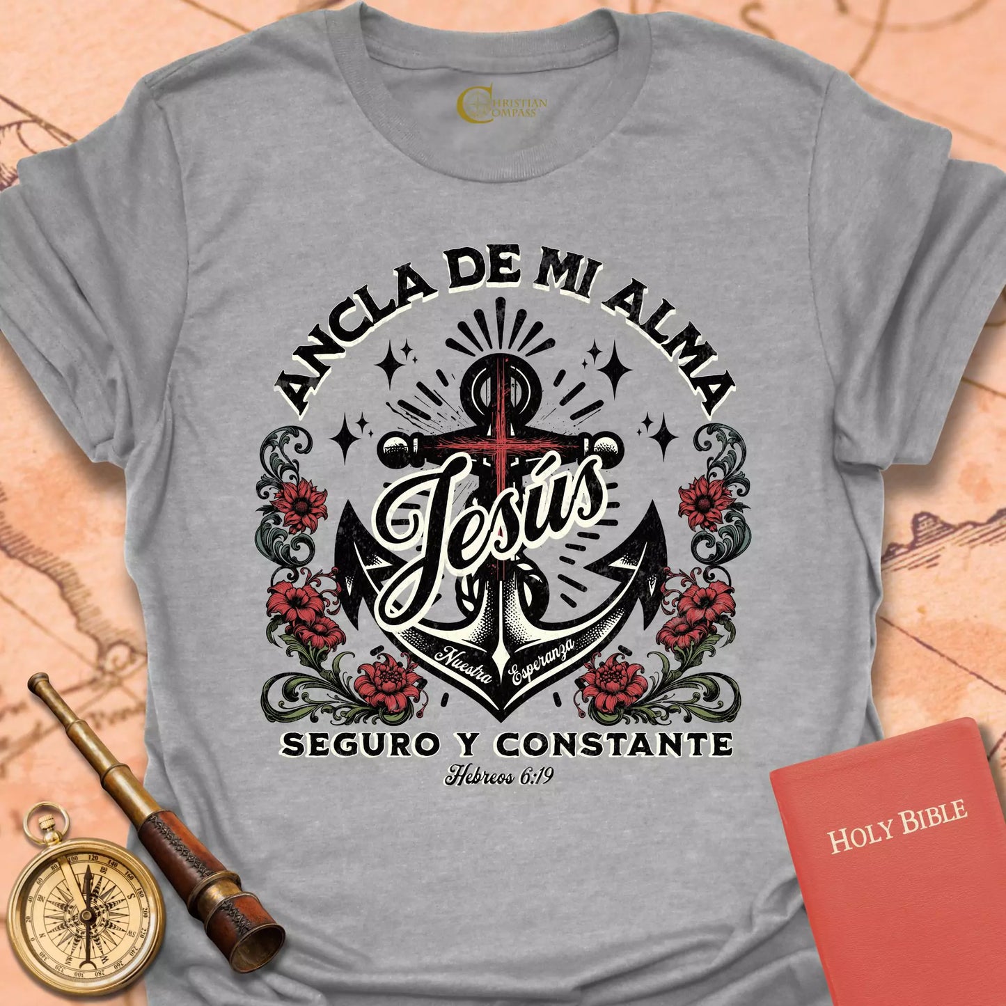 Ancla De Mi Alma Cameseta