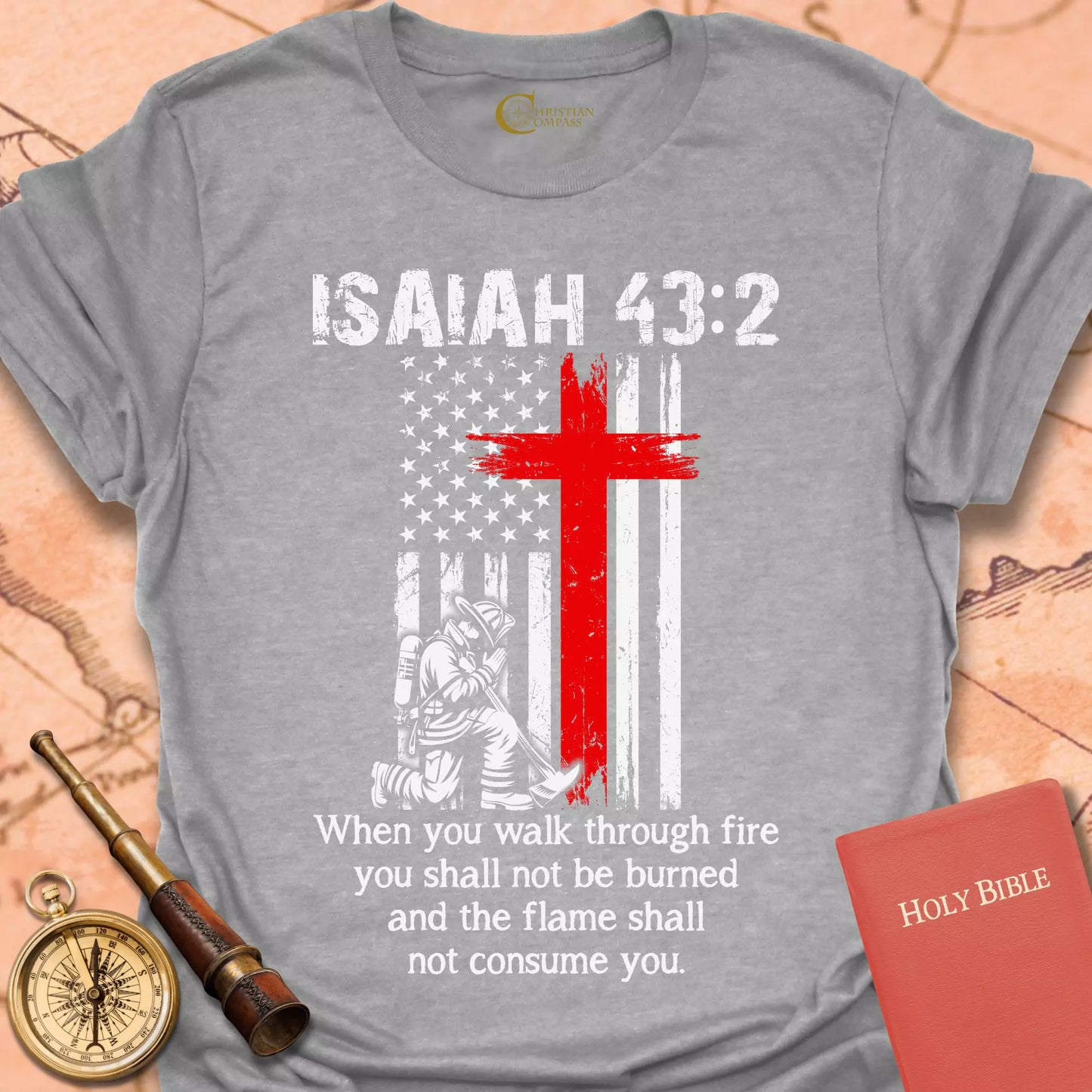 Isaiah 43:2 T-Shirt
