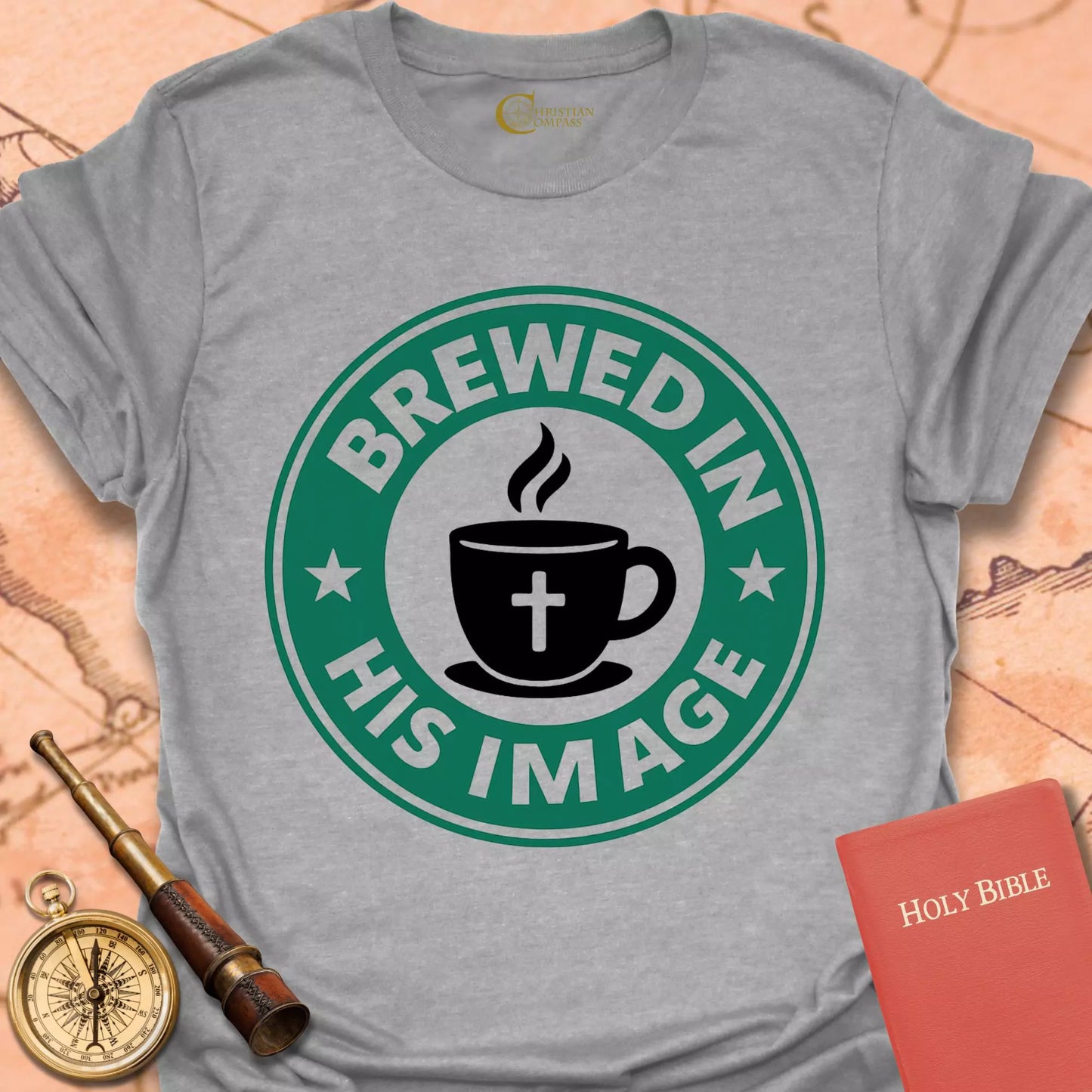 Brewed in His Image T-Shirt