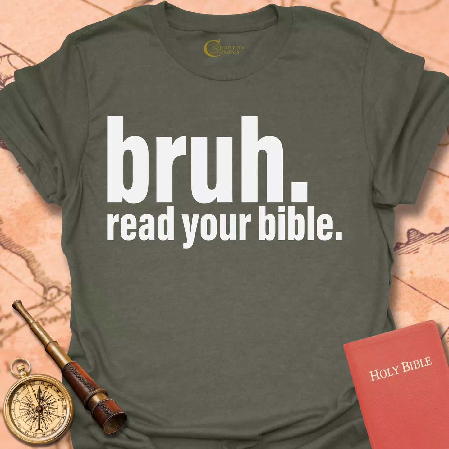 Bruh. Read Your Bible T-Shirt