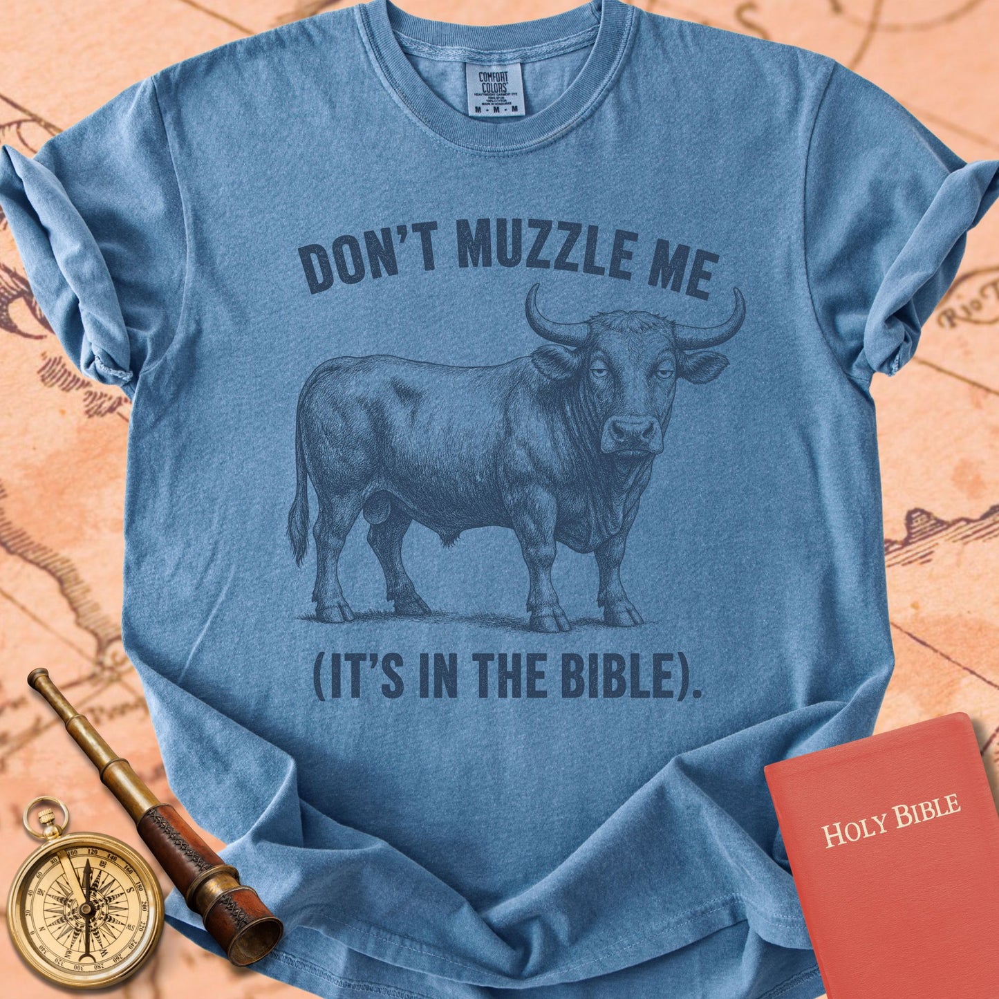 Don't Muzzle Me (It's in the Bible) Premium T-shirt