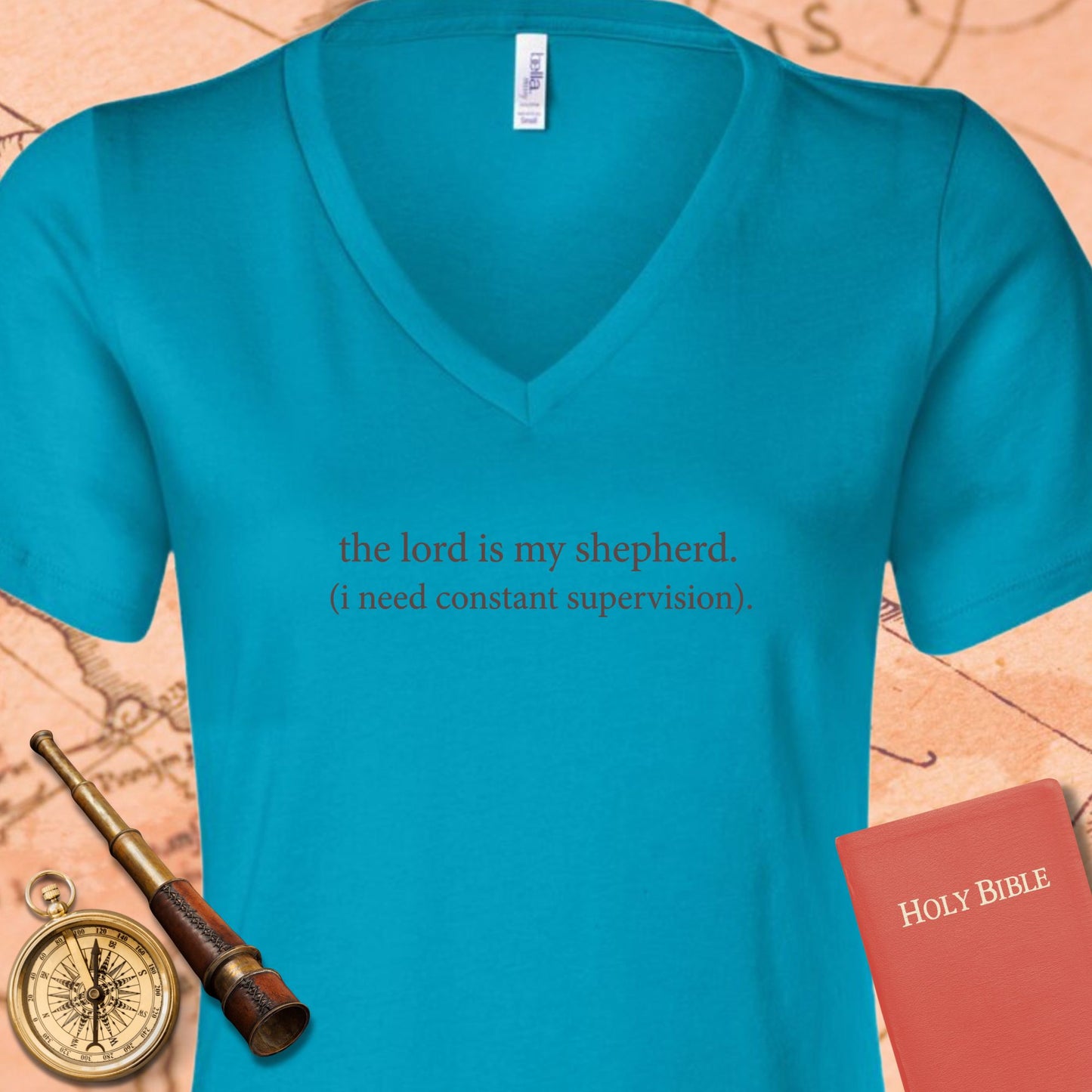 Constant Supervision V-Neck Tee