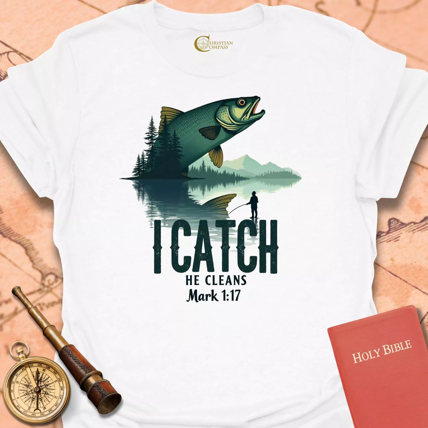 I Catch He Cleans T-Shirt