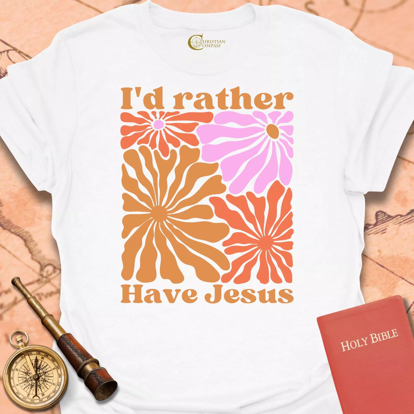 I'd Rather Have Jesus T-Shirt