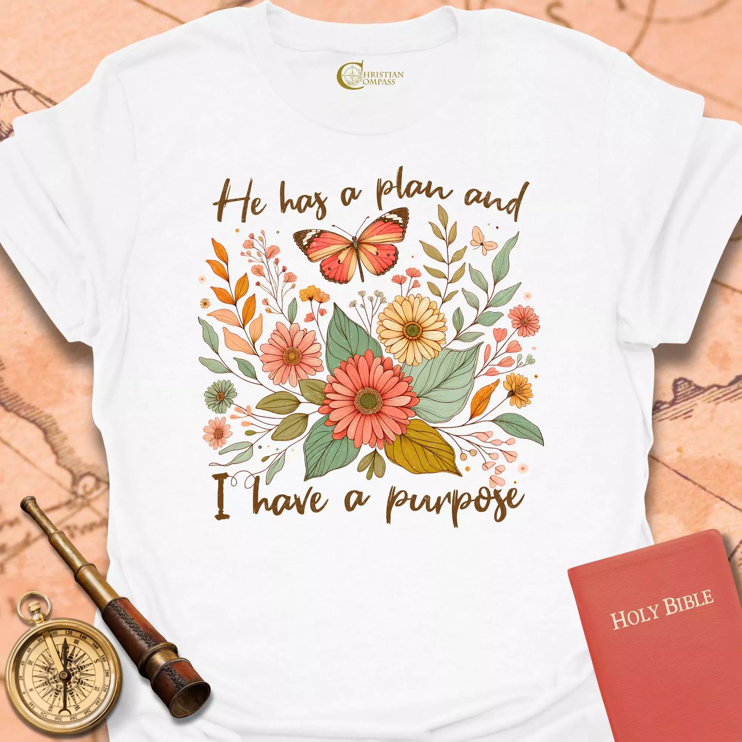 He Has a Plan T-Shirt