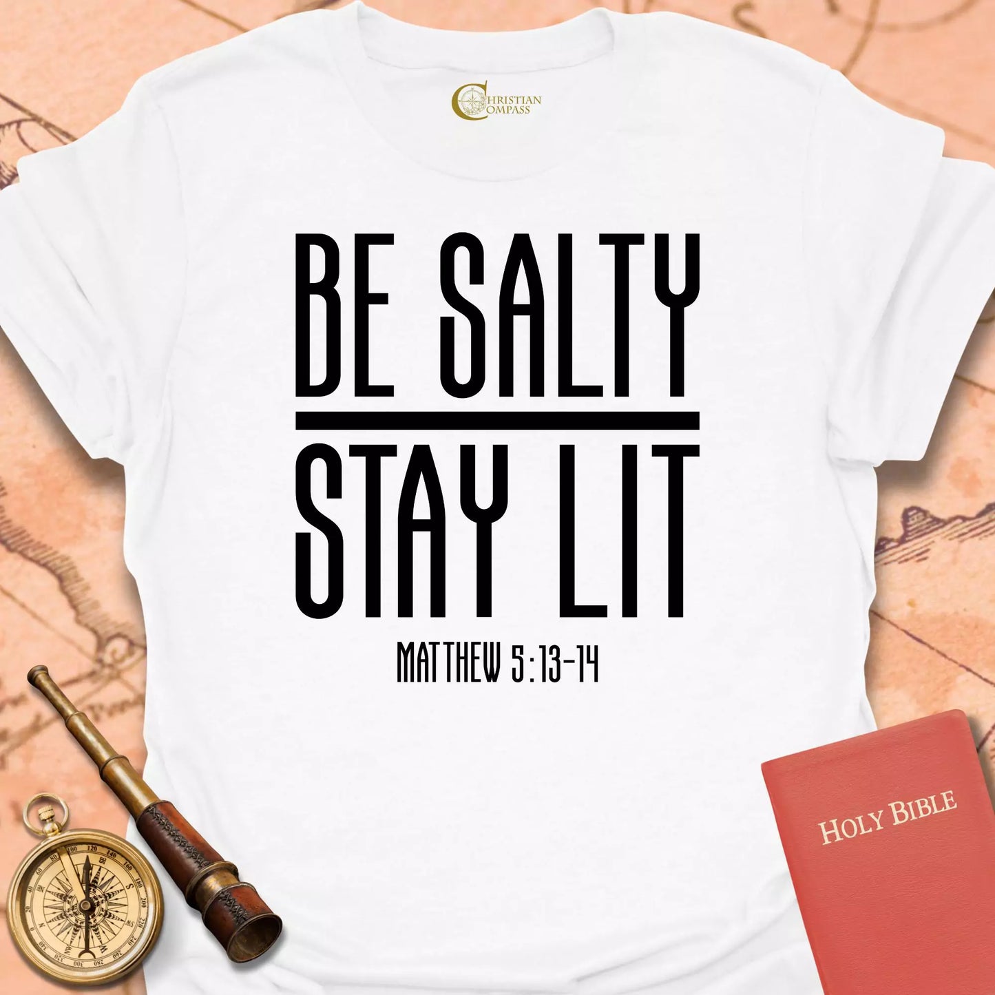 Be Salty Stay Lit T-Shirt