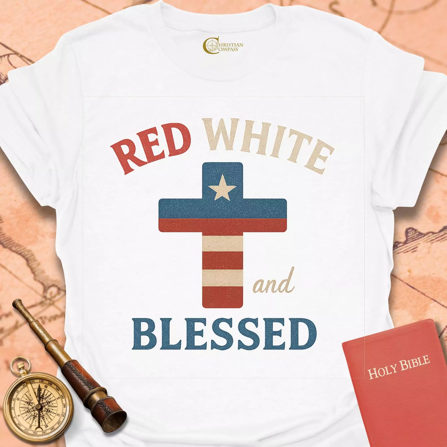Red White and Blessed T-Shirt