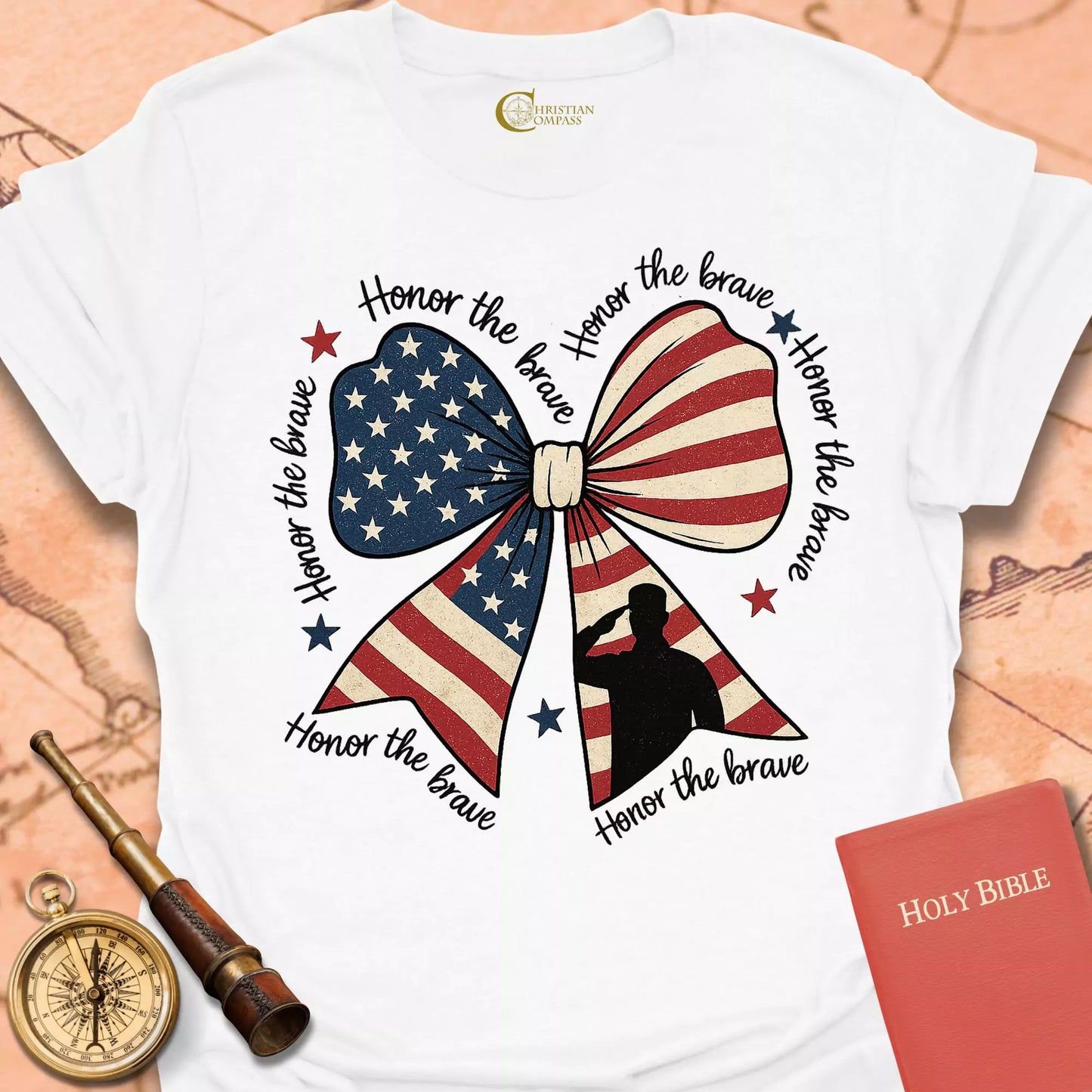 Honor the Brave Salute T-Shirt