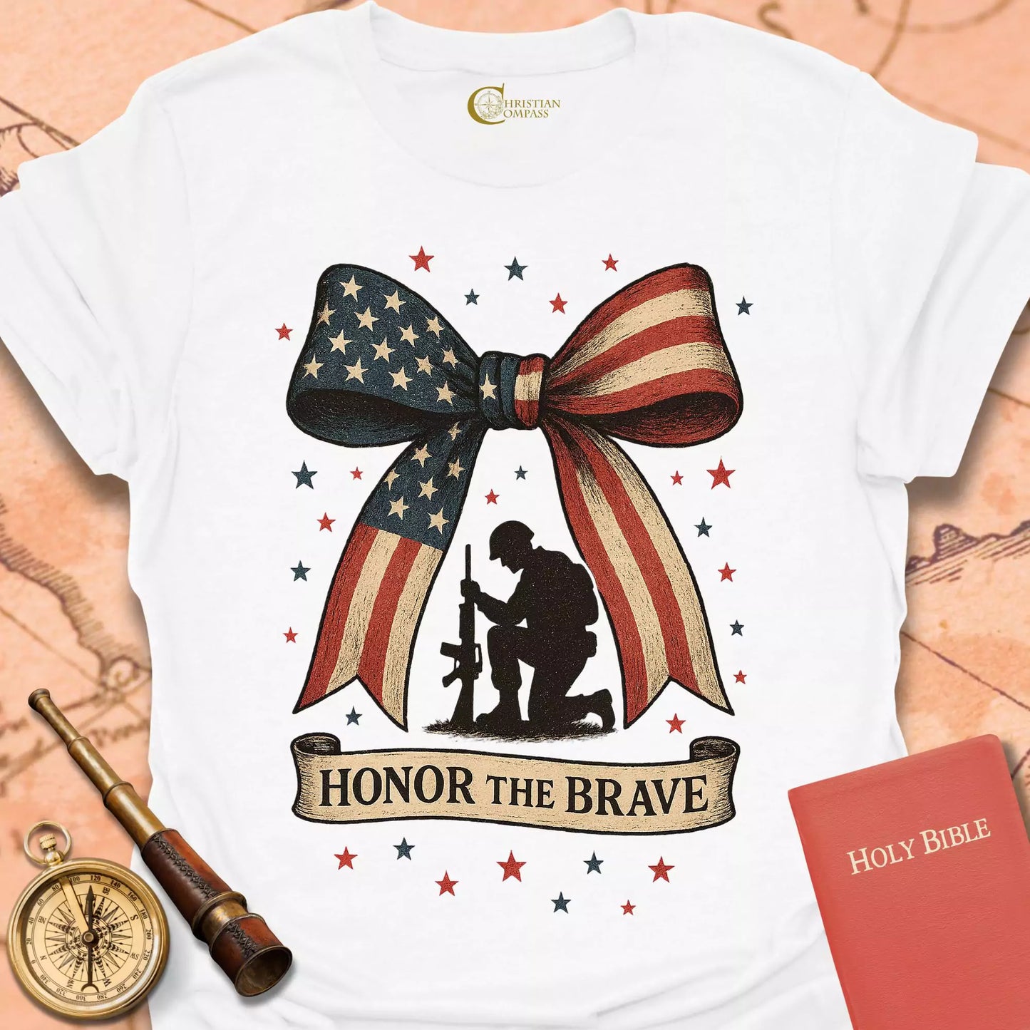 Honor the Brave Kneel T-Shirt