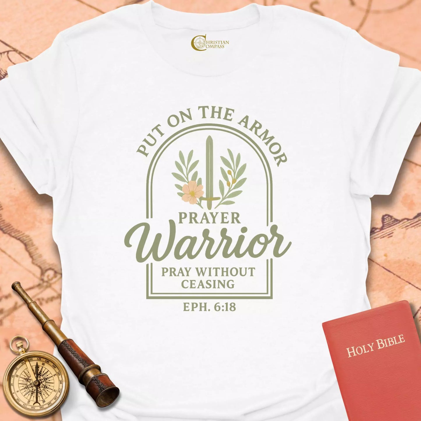 Prayer Warrior Eph 6:18 T-Shirt