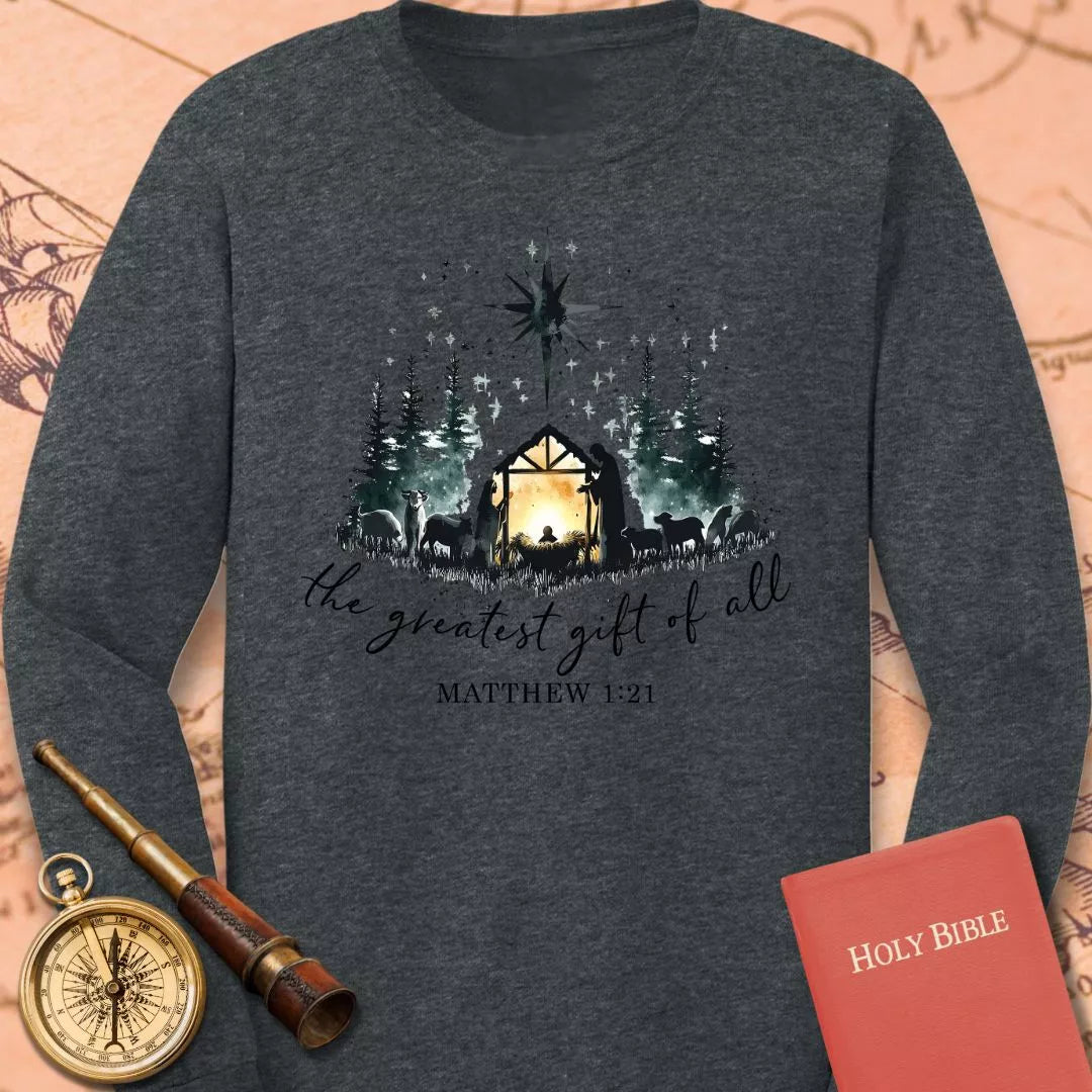 Greatest Gift Long Sleeve Tee
