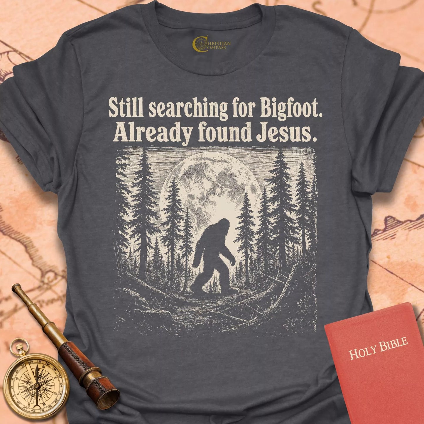 Still Searching for Bigfoot T-Shirt
