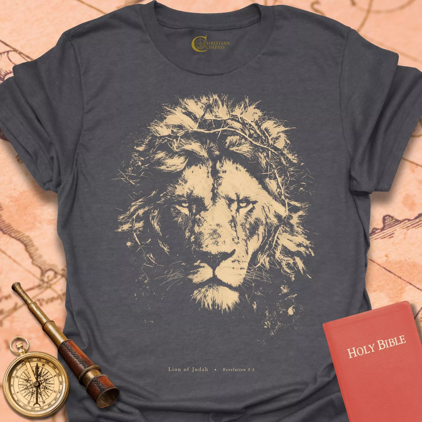 Lion of Judah Crown T-Shirt