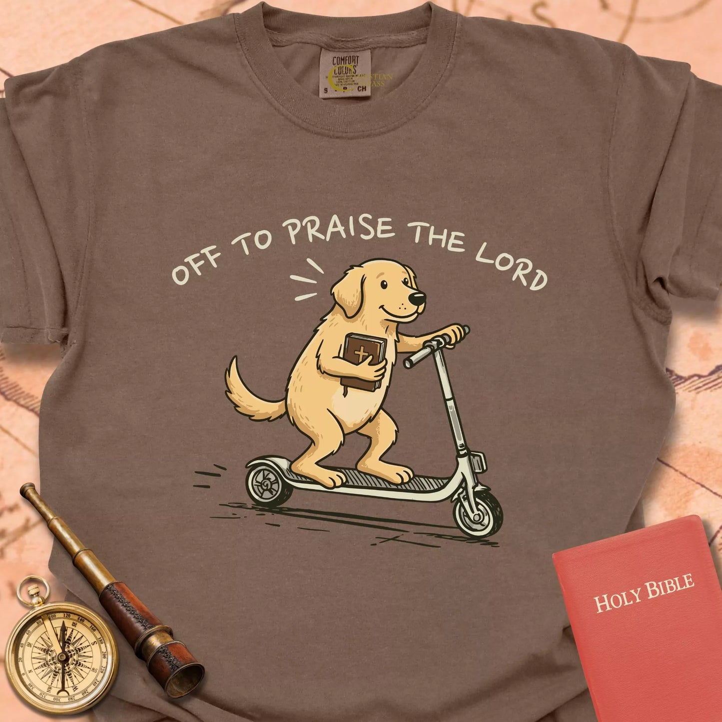Off to Praise the Lord T-shirt
